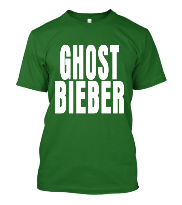 Shop Justin Bieber Music Ghost Bieber Crewneck T-Shirt