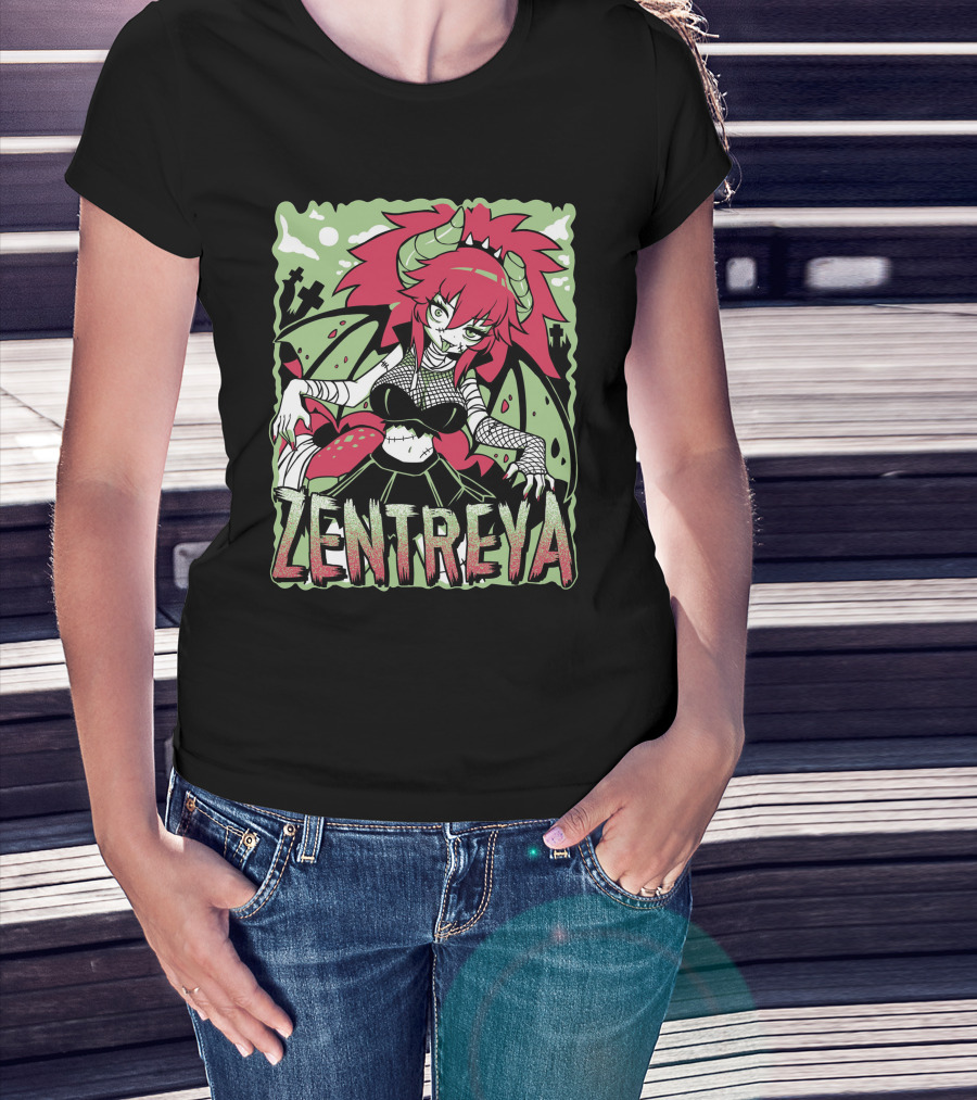 Zentreya Halloween Vtuber Monster T-Shirt
