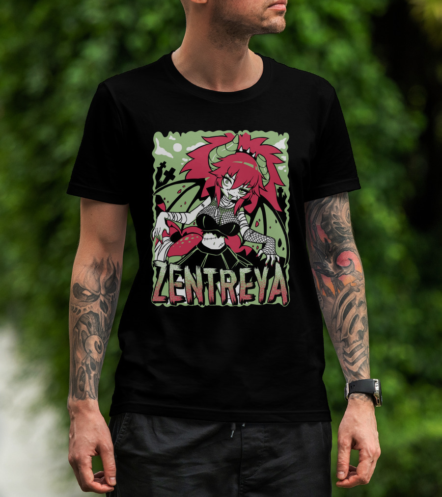 Zentreya Halloween Vtuber Monster T-Shirt