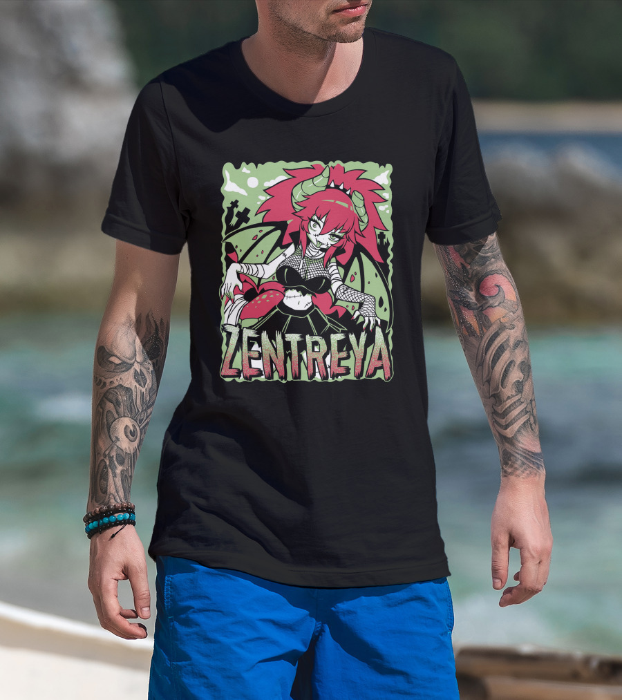 Zentreya Halloween Vtuber Monster T-Shirt