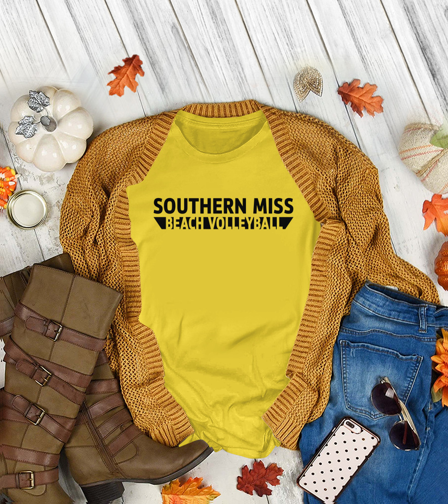 Southern Miss Beach Volleyball Brett Favre T-Shirt