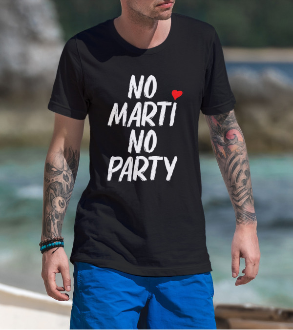 No Marti No Party Marti Pellow Reveals New T-Shirt