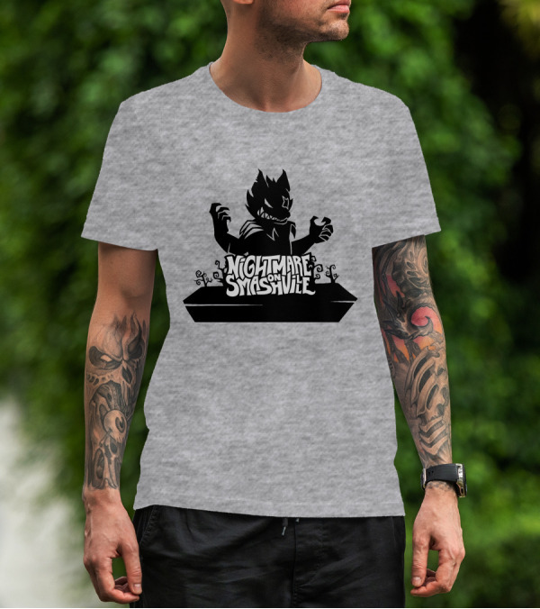 Nightmare On Smashville Werewolves Halloween T-Shirt