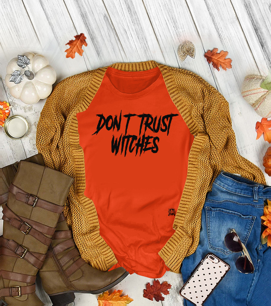 Don't Trust Witches Jack Posobiec Bring Ammo Text T-Shirt