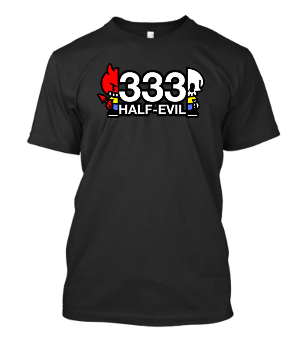 Kadence Dope Cat Demon Skull 333 Half Evil T-Shirt