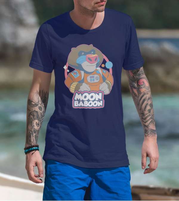 Moon Baboon It Takes Two Space Adventure T-Shirt