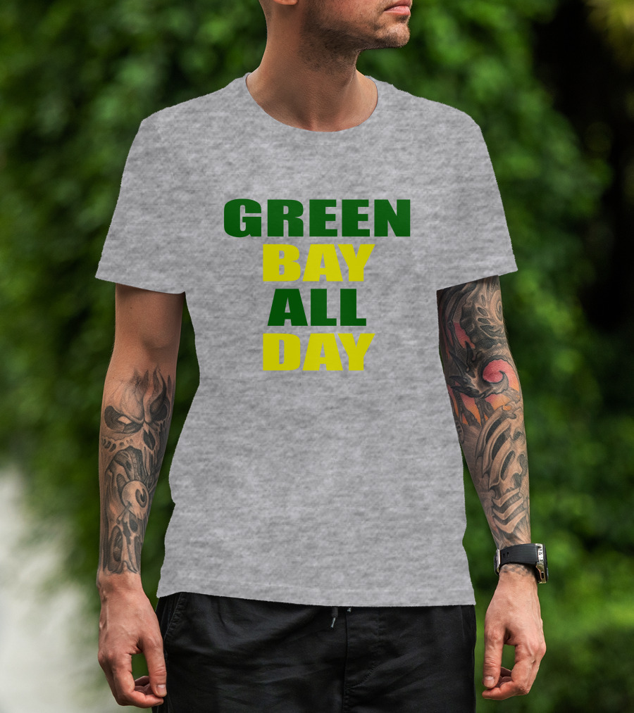 Green Bay All Day Packers Fan Edition Sam 2 Point Oh T-Shirt