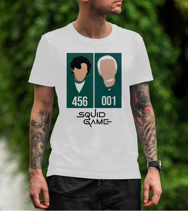 Squid Game Hero 456 001 Pair T-Shirt