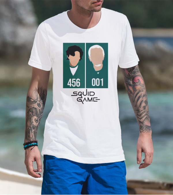 Squid Game Hero 456 001 Pair T-Shirt