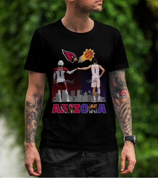 Arizona Cardinals Suns Murray Booker T-Shirt