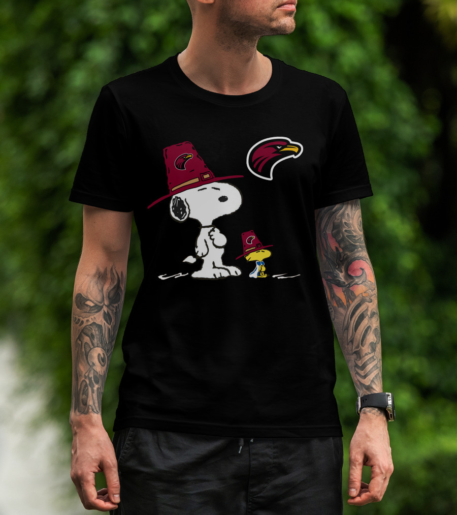 UL Monroe Warhawks Snoopy Woodstock Vintage Hat T-Shirt