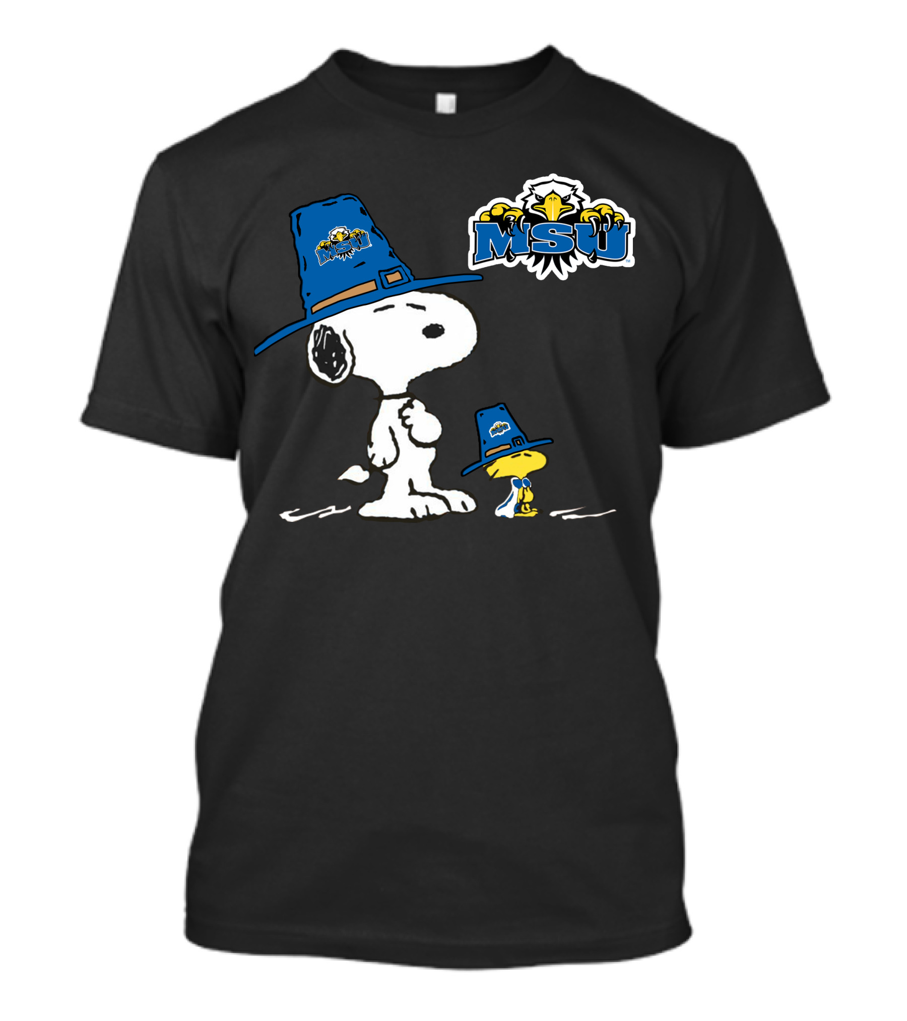 Morehead State Snoopy Woodstock MSU Eagles T-Shirt