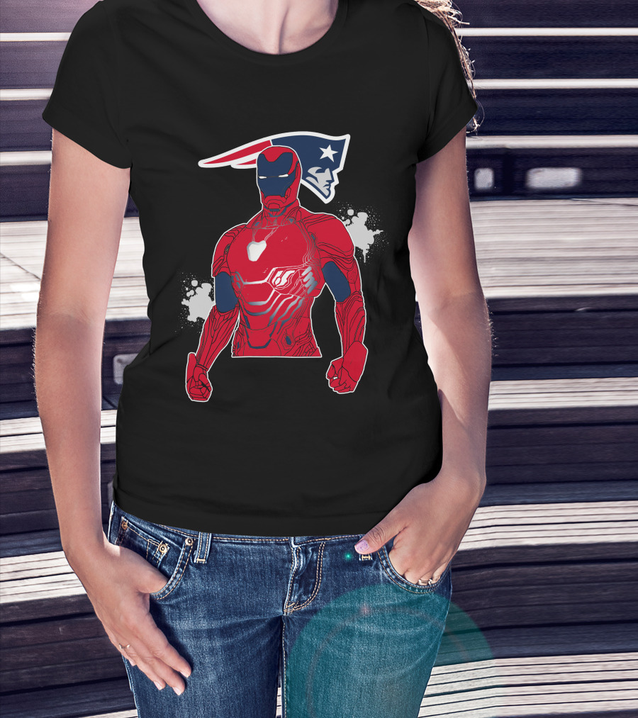 Iron Man Patriots Crossover Fusion T-Shirt
