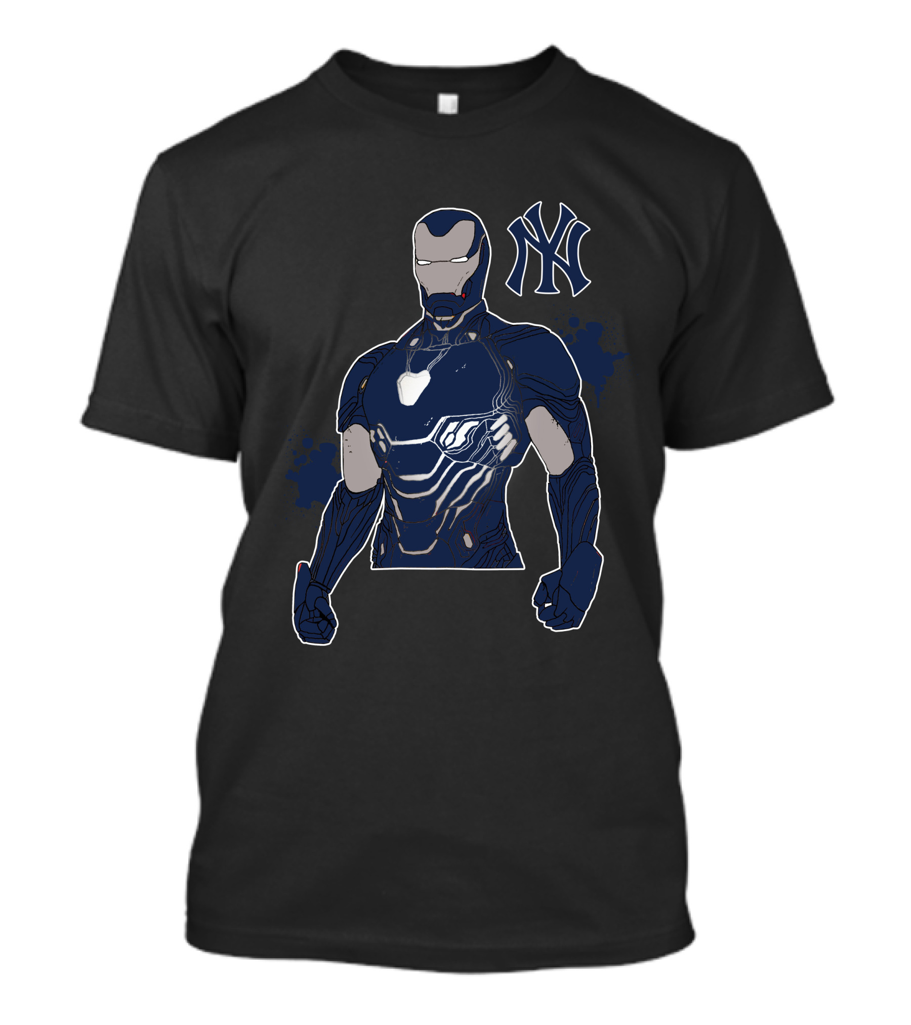 Iron Man Yankees Crossover T-Shirt