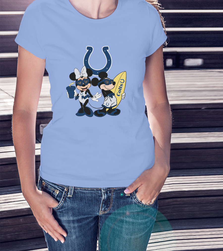 Colts Mickey Happy Vacation Colts U T-Shirt