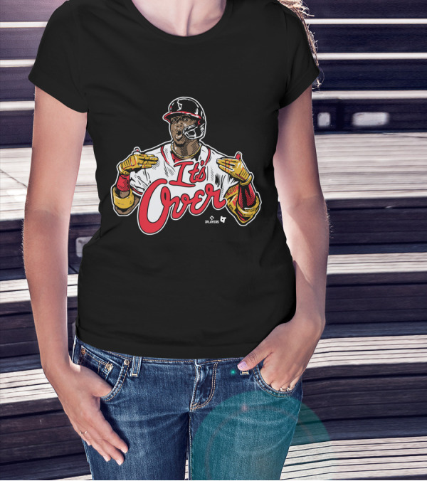 It's Over Baseball Illustration By 7Players And BT Skills T-Shirt