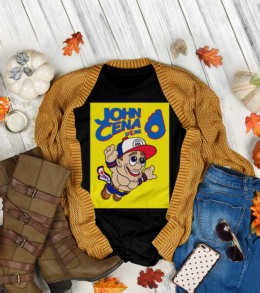 JOHN CENA NEVER GIVE UP U C ME Mario T-Shirt