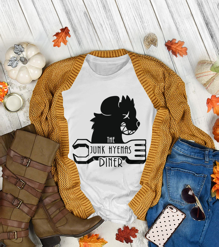 The Junk Hyenas Diner Wrench T-Shirt