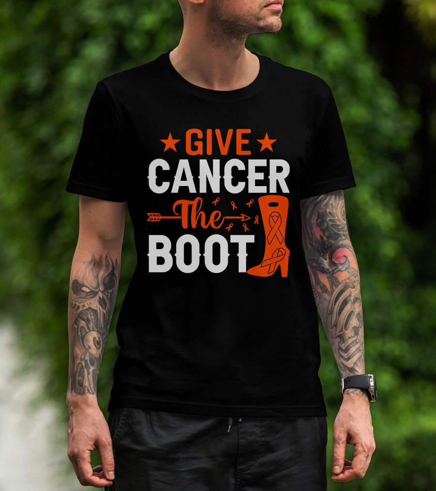 Give Cancer The Boot T-Shirt