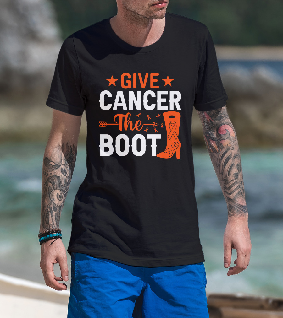 Give Cancer The Boot T-Shirt
