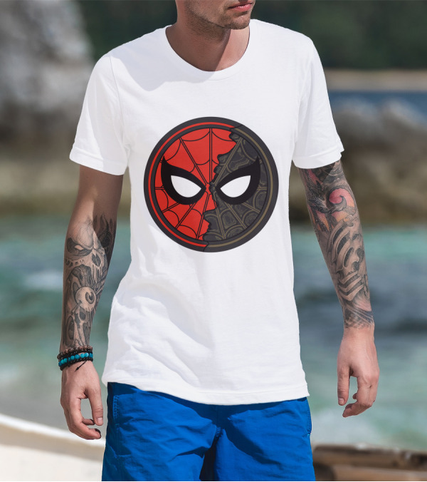 Spider-Man No Way Home Dual Mask T-Shirt