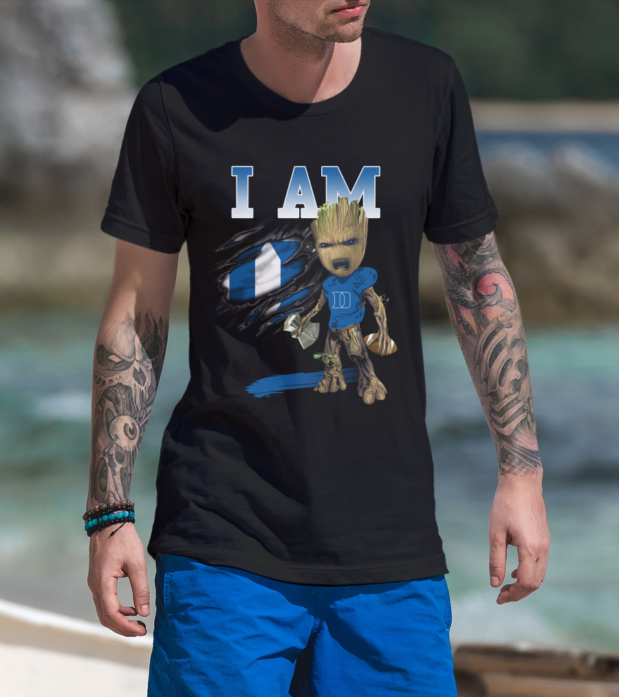 I Am Gr Dbd Groot Football T-Shirt