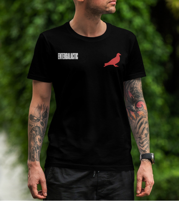 Entergalactic Staple Rager Coach Collaboration With Pigeon T-Shirt