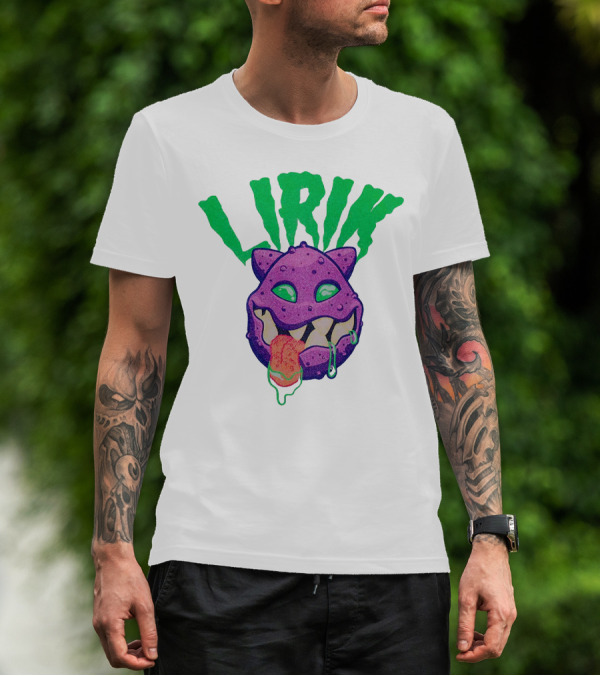 LIRIK JAWS LS Monster Head T-Shirt