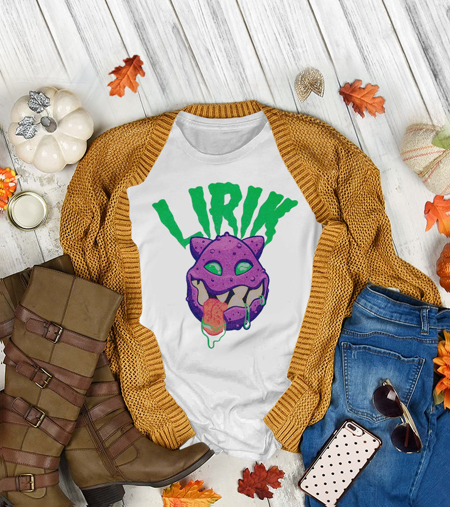 LIRIK JAWS LS Monster Head T-Shirt