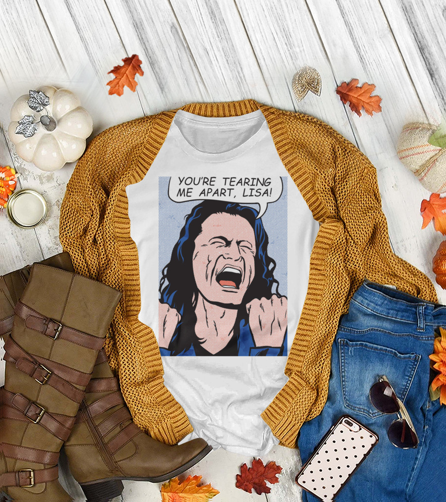 You're Tearing Me Apart Lisa The Room Pop Art Comic T-Shirt