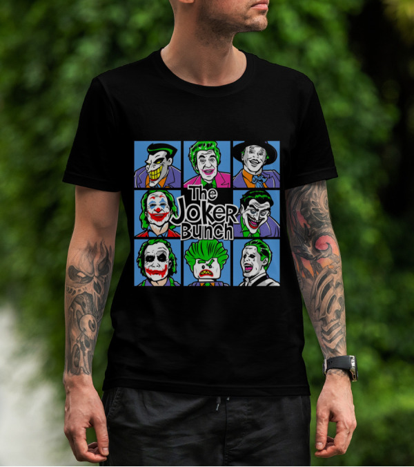 The Joker Bunch Iconic Joker Characters Compilation T-Shirt