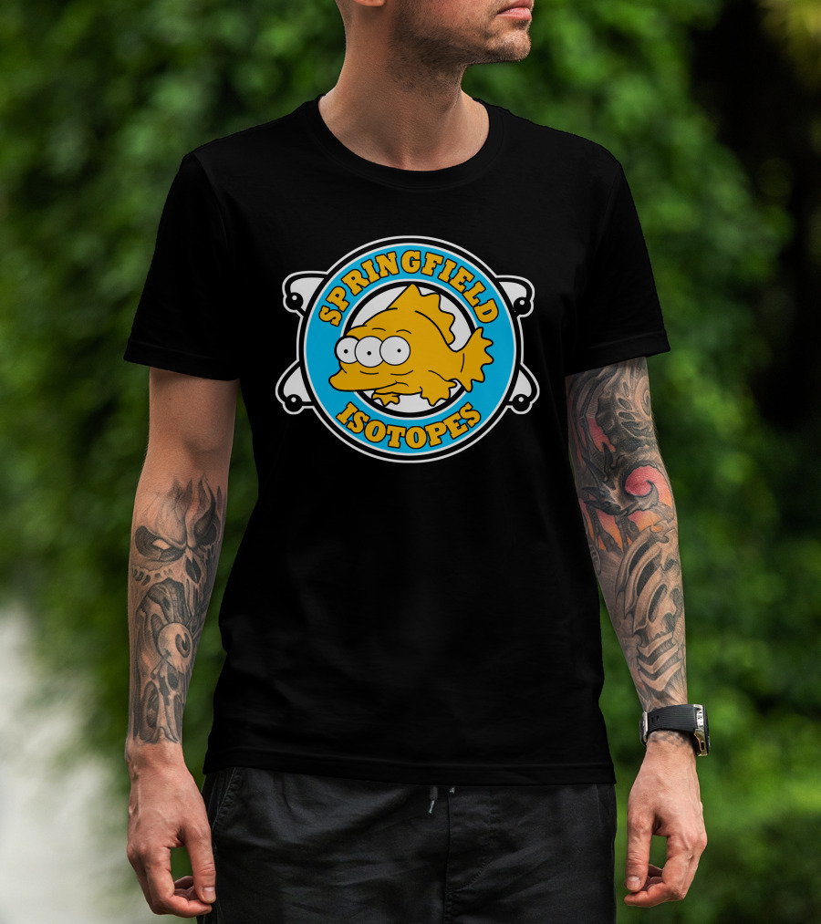Springfield Isotopes Atomic Three Eyes Fish T-Shirt