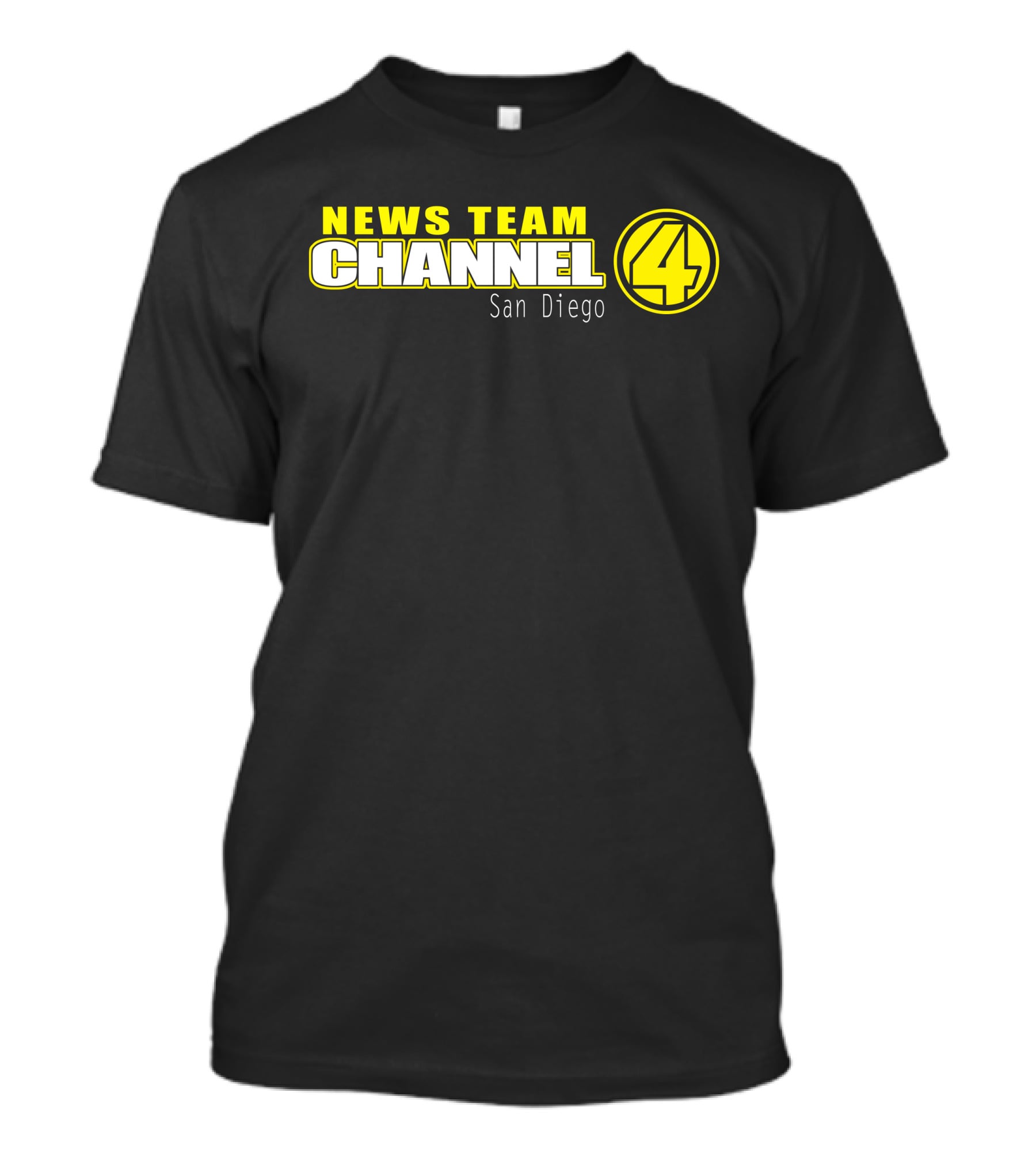 News Team Channel 4 San Diego T-Shirt