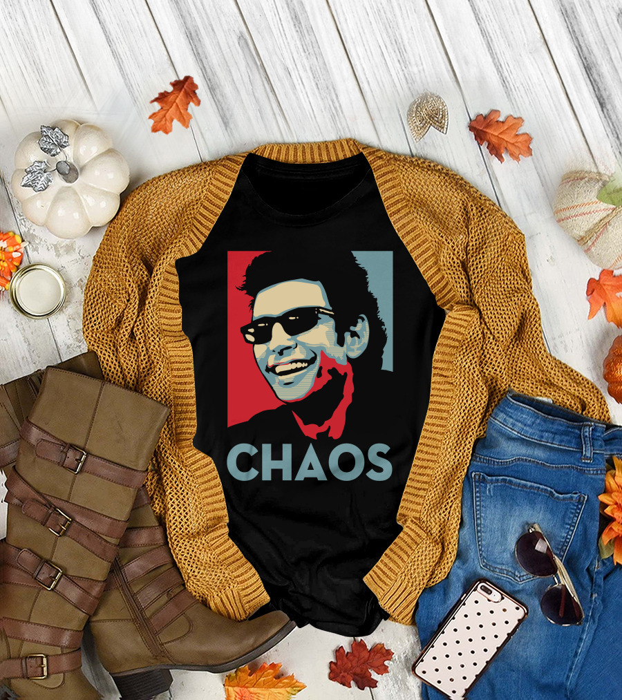 Ian Malcolm Chaos Pop T-Shirt