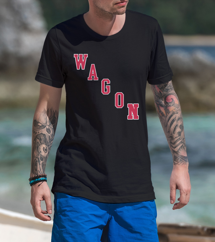 WAGON NY Spittin' Chiclets Hockey T-Shirt