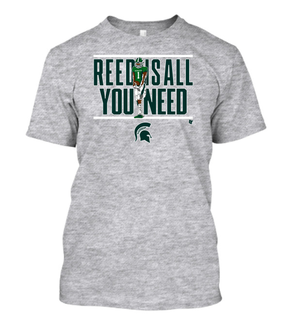 Reed Is All You Need Spartan Football Player T-Shirt