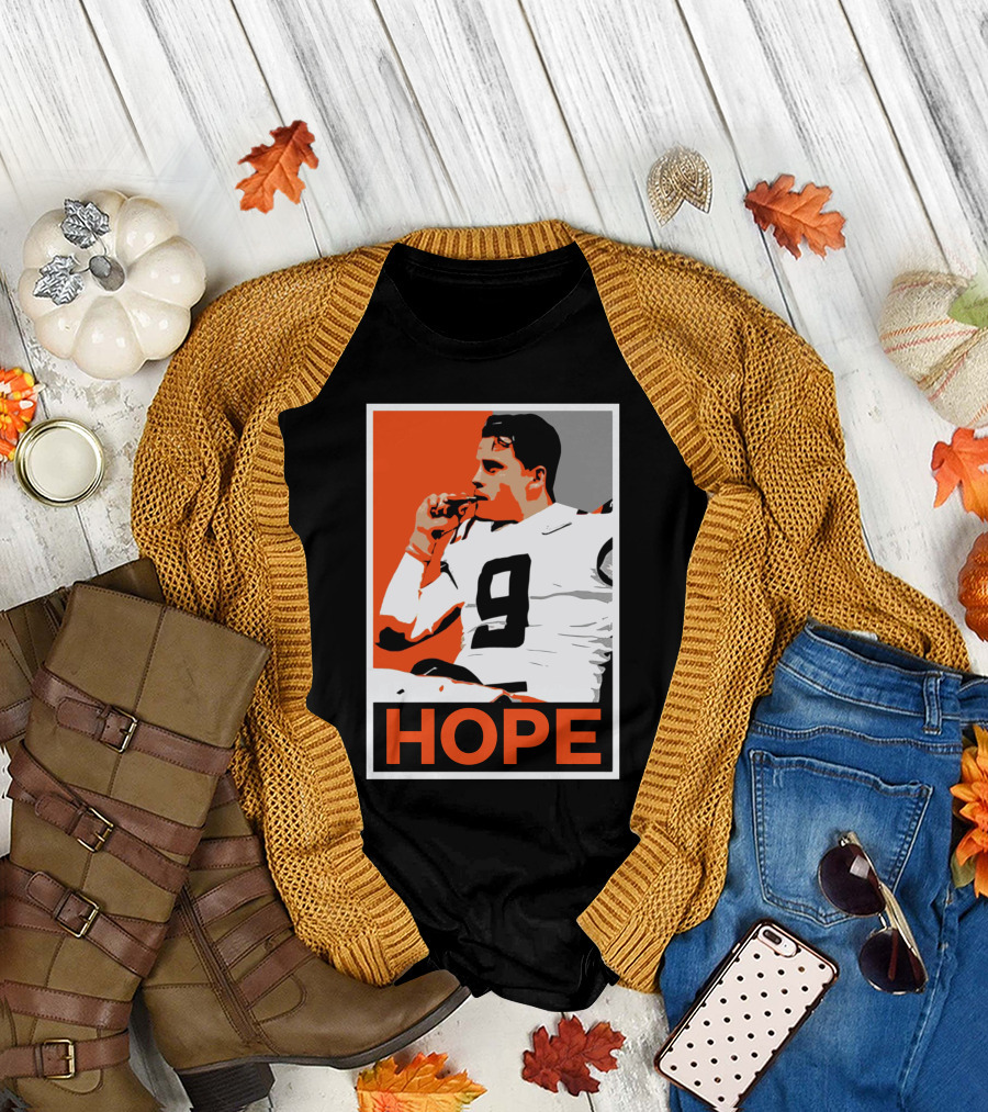 Joe Burrow Cigar Champ Hope T-Shirt