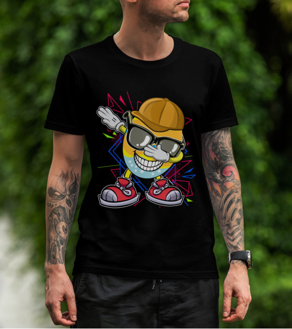 Dabbing Cool Easter Egg With Sunglasses And Cap T-Shirt