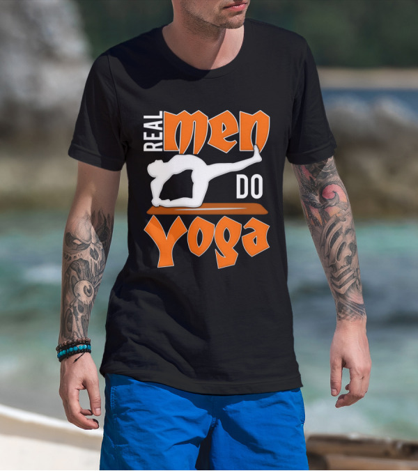 REAL MEN DO YOGA T-Shirt