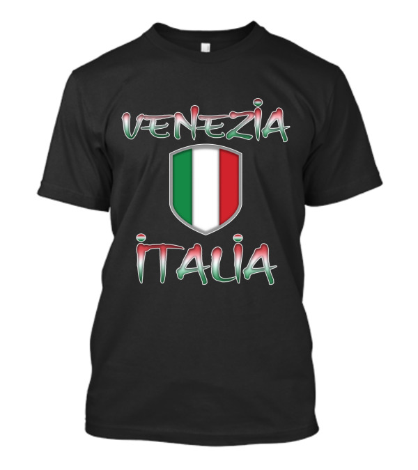 Venezia Italia Italian Flag Emblem T-Shirt