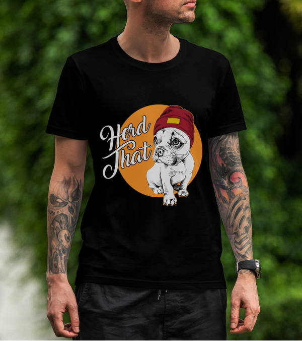 Herd That Funny French Bulldog Animal Lover Dog T-Shirt