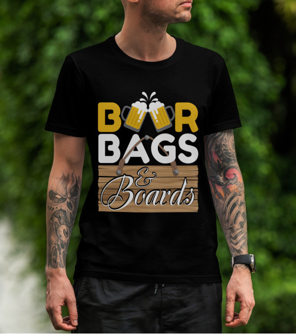 B Beer Bags And Boards T-Shirt