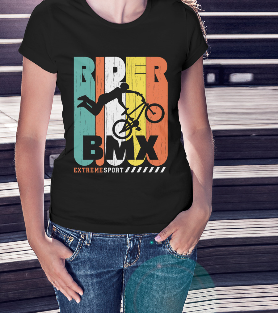 Rider BMX Extreme Sport T-Shirt