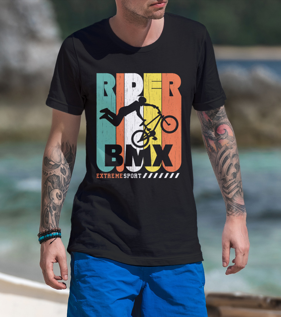 Rider BMX Extreme Sport T-Shirt