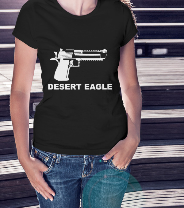 Desert Eagle .50AE .44 Magnum 50 Cal Deagle Gun T-Shirt