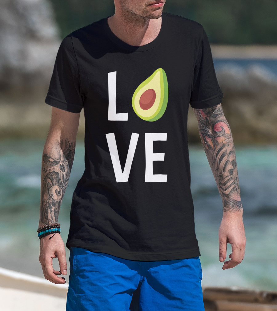 Love Avocado Cute Funny Aguacate T-Shirt