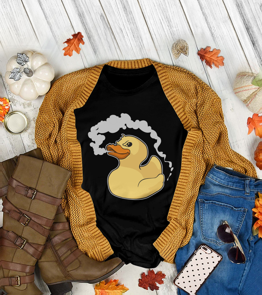 Fire Breathing Rubber Ducky with Smoke T-Shirt