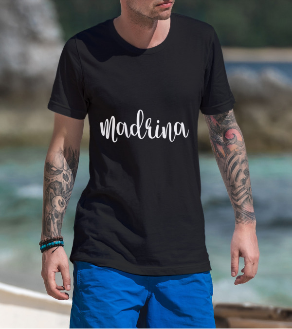 Madrina Godmother Maid Of Honor In Spanish Latino T-Shirt