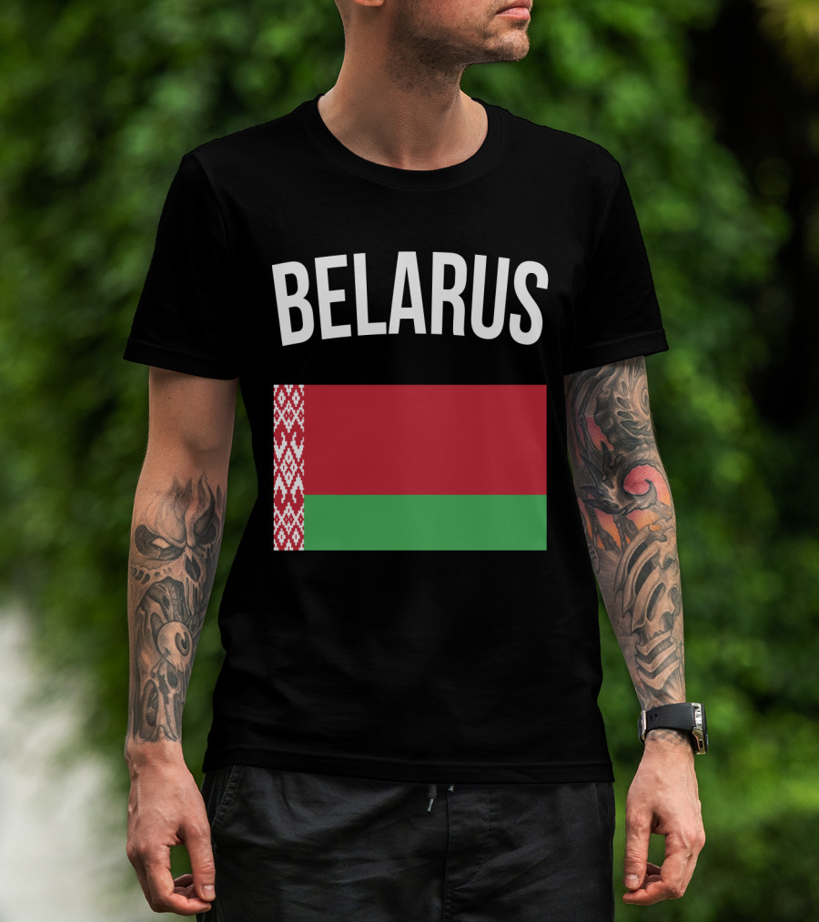 Belarus Flag Travel Vacation Belarusian T-Shirt