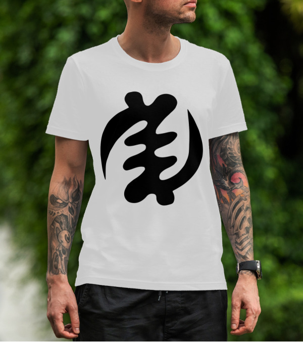 Gye Nyame African Adinkra Symbol Black Ghana Spiritual T-Shirt